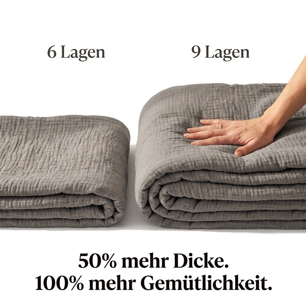 Musselindecke 9-lagig