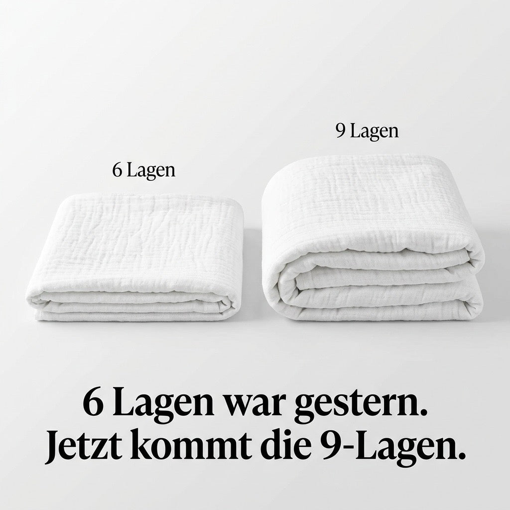 Musselindecke 9-lagig