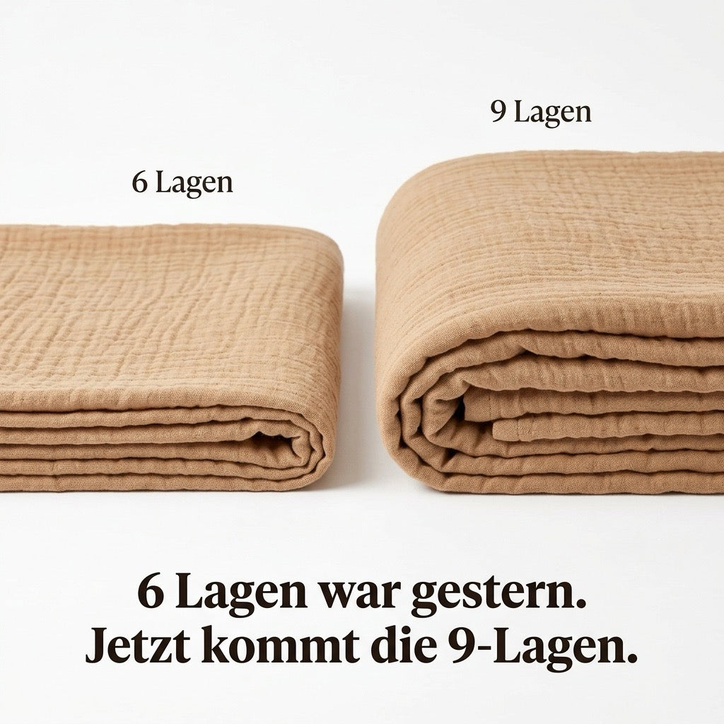 Musselindecke 9-lagig