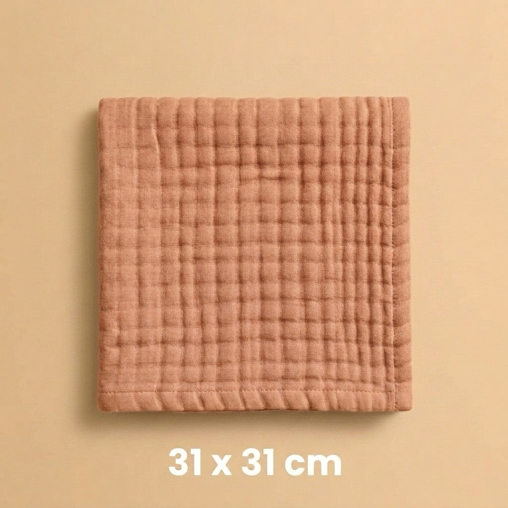 Musselinhandtuch 4er Set