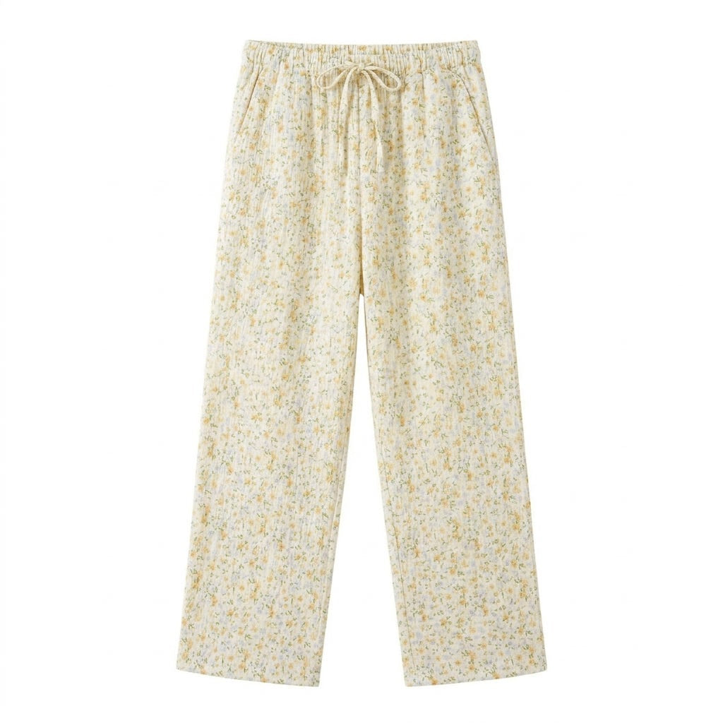 Langer Musselin Pyjama