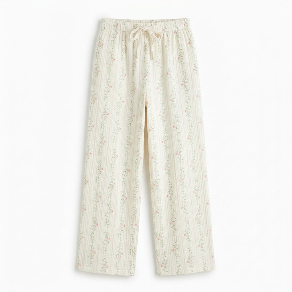 Langer Musselin Pyjama