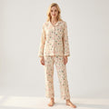 Blumen Musselin Pyjama